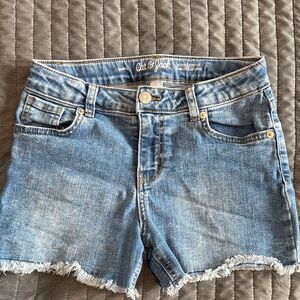 Cat & Jack Girls Blue Jean Shorts